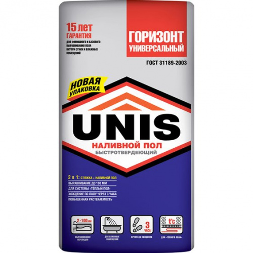 Смесь для пола Юнис Горизонт (25кг.)