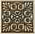 Вставка Moneli Decor Barro-co Art Taco Firenza Bronce 5х5