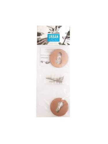 Накладка Armadillo (Армадилло) под цилиндр ET.R.URS52 (ET URS) AC медь