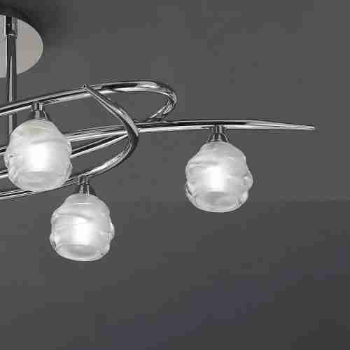 Подвесная люстра Mantra Loop Chrome 1801