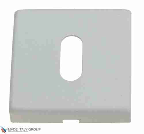 Накладка под ключ буратино на квадратном основании Fratelli Cattini KEY A 8-BI матовый белый 2 шт.