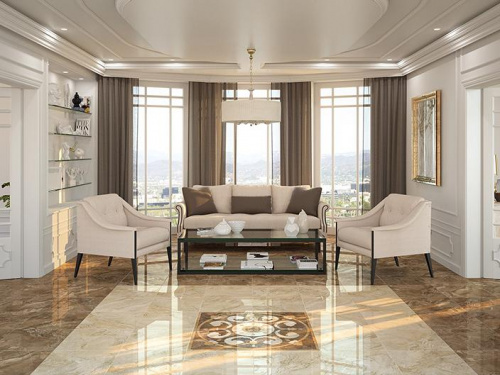 Керамогранит Ceracasa Versalles Bone PL напольная 47х47