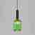 Подвесной светильник Eurosvet 50181/1 зеленый