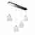 Подвесной светодиодный светильник iLedex Flora WD8007-4 CR Подвесной светодиодный светильник iLedex Flora WD8007-4 CR