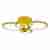 Потолочная светодиодная люстра iLedex Ring A001/4 Yellow