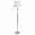 Торшер iLamp Alesti F2424-1 Nickel