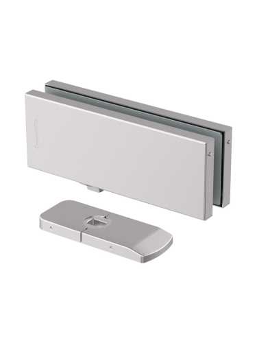 Петля-доводчик Armadillo (Армадилло) для стеклянной двери Range.GL.H10 SS нерж. сталь