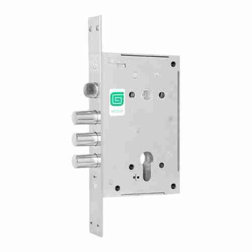 Корпус врезного замка с защёлкой ЗВ 22.11 Т /128:5363/