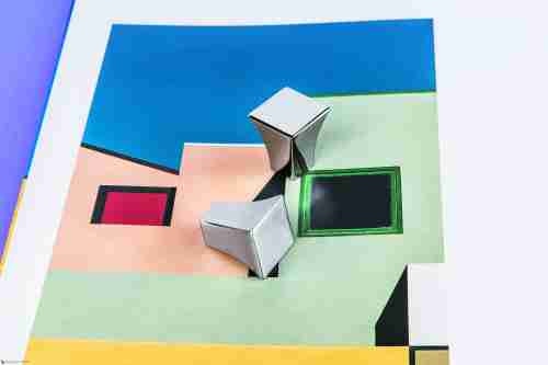 Ручка кнопка модерн COLOMBO DESIGN F536-CM матовый хром