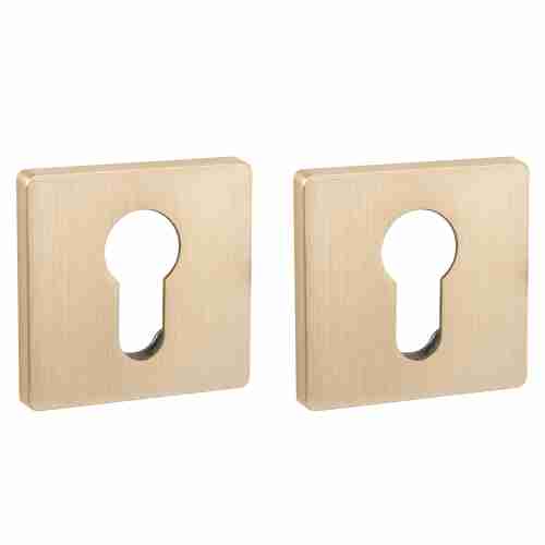 Накладка под цилиндр ET SL SSG-39 сатинированное золото