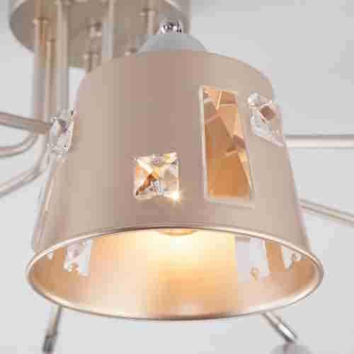 Потолочная люстра Eurosvet Benna 70105/8 шампань