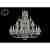 Люстра подвесная Art Classic 11.23.20+10+5.360.3d.Gd.Dr