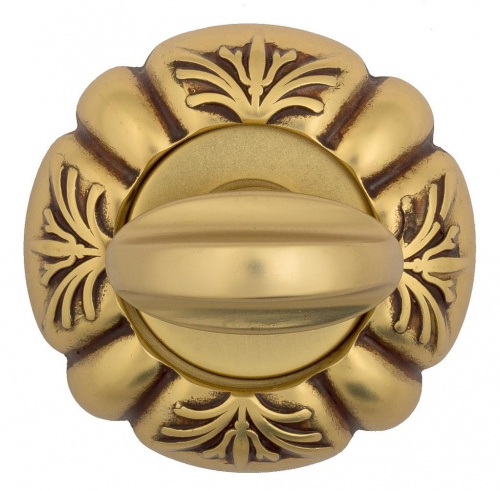 Завертка дверная сантехническая Venezia WC-2 D5 французское золото