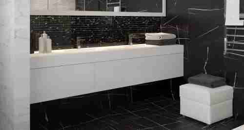 Керамогранит Kerranova Marble Trend K-1001/MR/S1 Calacatta напольная 30х60