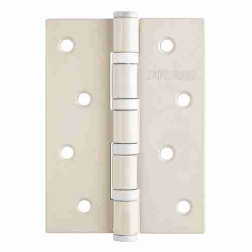 Комплект 4 шт. - Петля Fuaro (Фуаро) универсальная IN4400U WH (4BB 100x75x2,5) белый