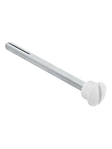 Четырехгранник Morelli Luxury LUX-SPINDLE-WC 110 BIA 110мм с кнопкой, цвет белый