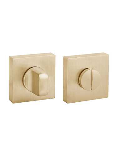 Ручка дверная Fuaro (Фуаро) межкомнатная K.DM51.Straight (Straight DM) SSG-39 сатинированное золото  Набор 2