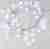 Светодиодная гирлянда Uniel Снежинки-2 220V белый ULD-S0500-050/DTA White IP20 Snowflakes-2 UL-00007196
