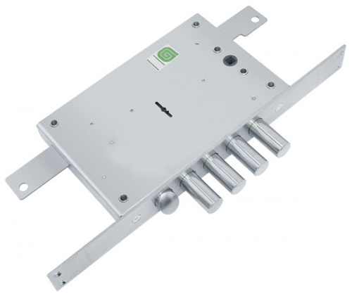 Замок врезной сувальдный с защёлкой Гардиан ЗВ 21.12 (без планки), 5 кл. /123:52/
