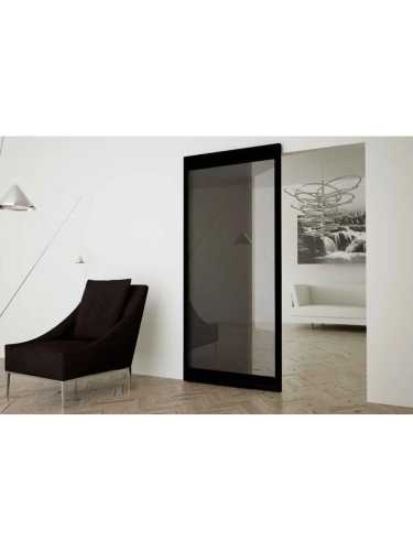 Система для раздвижных дверей Morelli INVISIBLE-2 FRAME 1100/2600 E3S, ширина 1100мм, высота 2600мм, цвет коричневый