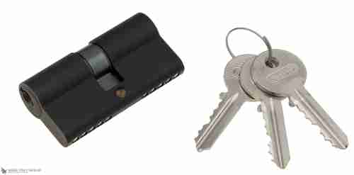 Цилиндровый механизм ключ-ключ Venezia 25/10/25 черный