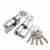 Цилиндровый механизм Z3002Knob100(40+10+50) с вертушкой CP хром Цилиндровый механизм Z3002Knob100(40+10+50) с вертушкой CP хром