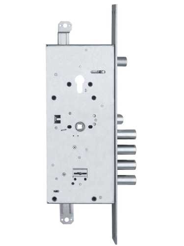 Замок Kale kilit (Кале килит) врезной двухсистемный 476 LR перекодируемый SMART LINE