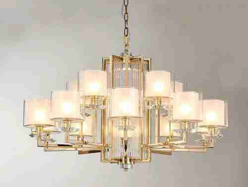 Подвесная люстра Newport 4410+5/C Gold М0060956