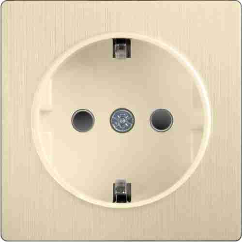 Розетка Werkel Шампань рифленый WL10-SKGS-01-IP44