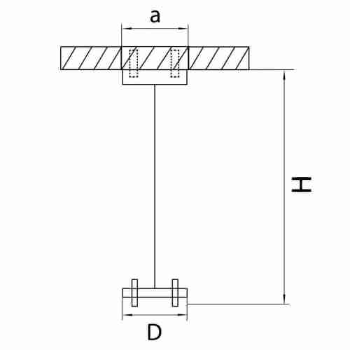Основание для светильника Lightstar Rullo 590057