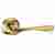 Ручка дверная межкомнатная Adden Bau Legend A123 Gold золото