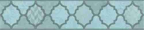 Плитка керамическая Kerama Marazzi Фоскари OP/A27/6331 бирюзовый бордюр 25х5,4