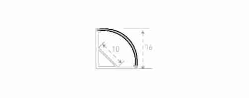 Профиль для светодиодной ленты SWG SF SF-1616