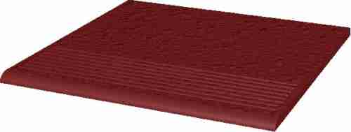 Клинкер Paradyz Natural Rosa Duro ступень простая структ 30х30х1,1