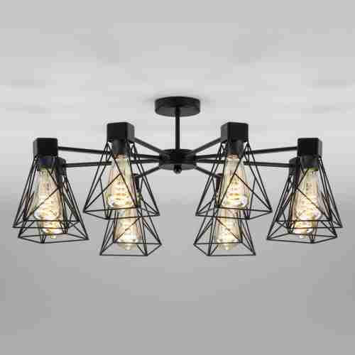 Потолочная люстра Eurosvet 70107/8 черный