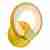 Бра iLedex Ring A001/1 Yellow
