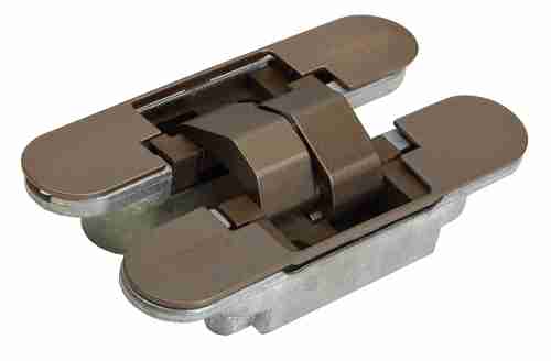 Комплект 4 шт. - Петля дверная скрытой установки Morelli HH-4 AB античная бронза