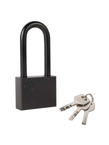 Замок Punto (Пунто) навесной PK-1550L 3 key диск.ключ длиная дужка