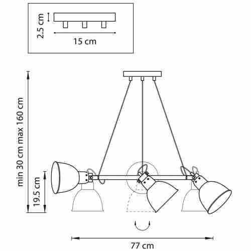 Подвесная люстра Lightstar Acrobata 761164