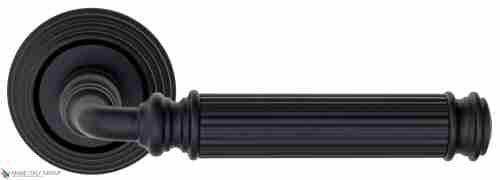 Дверная ручка Venezia "MOSCA" D8 черный