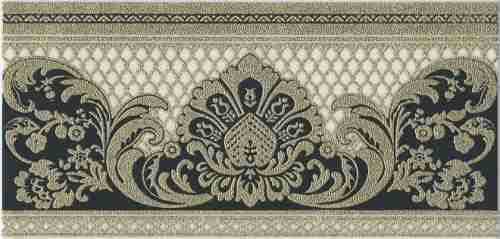 Бордюр Kerama Marazzi Даниэли черный обрезной HGD\B103\11109R 30х14,5