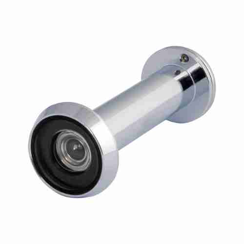 DVZ4_LUX, глазок, 16/200/70x110 (оптика пластик-LUX) CP Хром