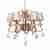 Подвесная люстра Lumina Deco Finezzia LDP 9267-6 GD