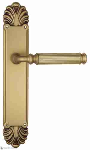 Дверная ручка Venezia "MOSCA" на планке PL87 французское золото