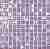 Мозаика Vidrepur Edna Purple Пурпурный (на сетке) 31,7х31,7
