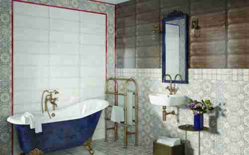 Плитка керамическая Cersanit Majolica brown облицовочная рельеф коричневый (MAS111D) 19,8x59,8