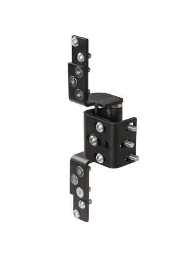 Петля Fuaro (Фуаро) скрытой установки HHR-120 BL (черный) до 120 кг (на 2 петли)