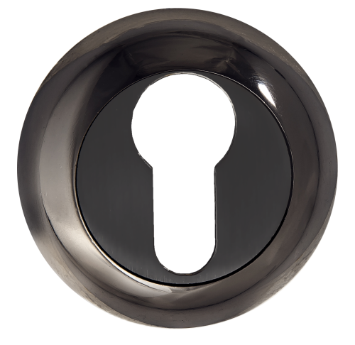 Накладка на цилиндр PUERTO INET AL 08 BN черный никель