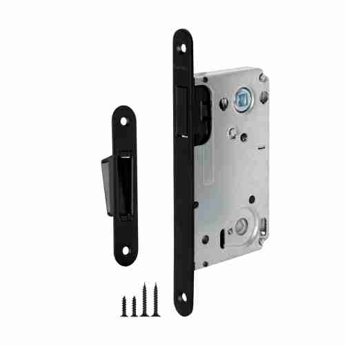 Замок дверной магнитный Fuaro 5300-M-WС BL черный