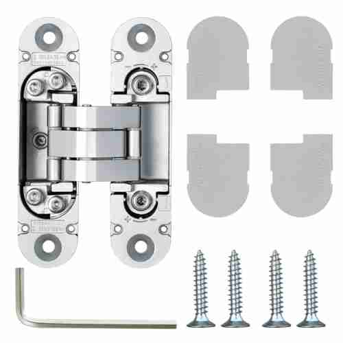 Комплект 10 шт. - Петля Armadillo (Армадилло) скрытой установки с 3D-регулировкой 9540UN3D SC Мат хром